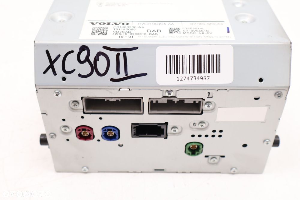 VOLVO XC90 II RADIO 31483230, 31483225 - 8