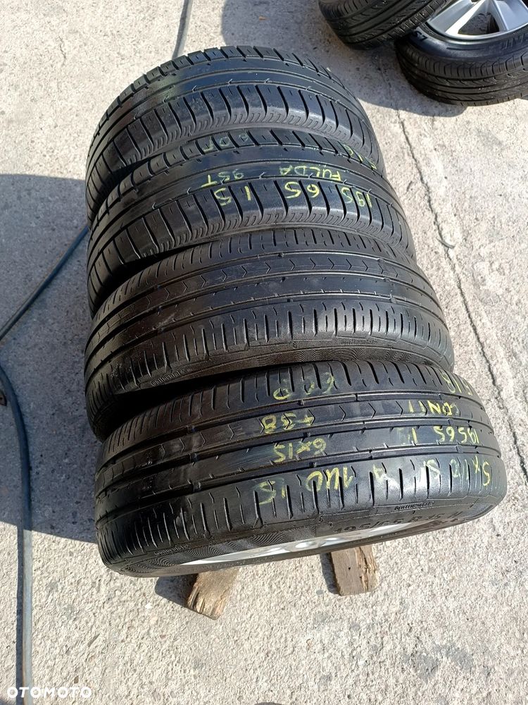 195/65R15 Opony Letnie Lato Continental ContiPremiumContact 5 FULDA EcoControl 5mm Legnica ALU-RAD 195/65 - 14