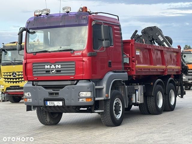 MAN TGA 26.430 Kipper Dautel Hydroburta 6x6 HDS stan idealny - 8