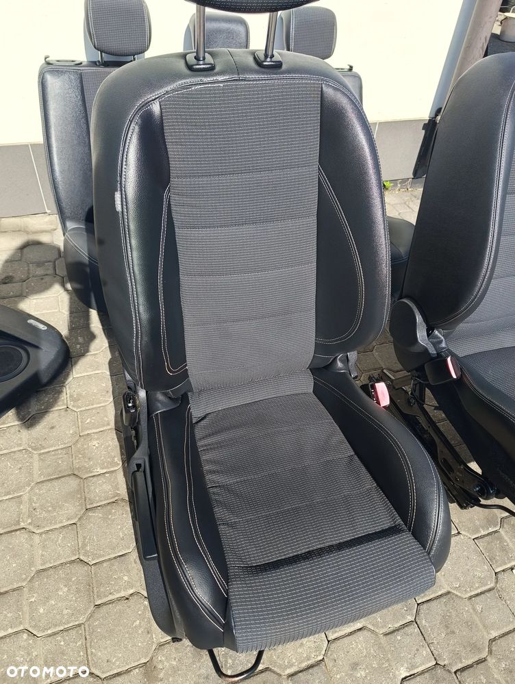 Fotel kanapa fotele boczki tapicerka Renault Megane III GT PÓŁ SKÓRA - 4