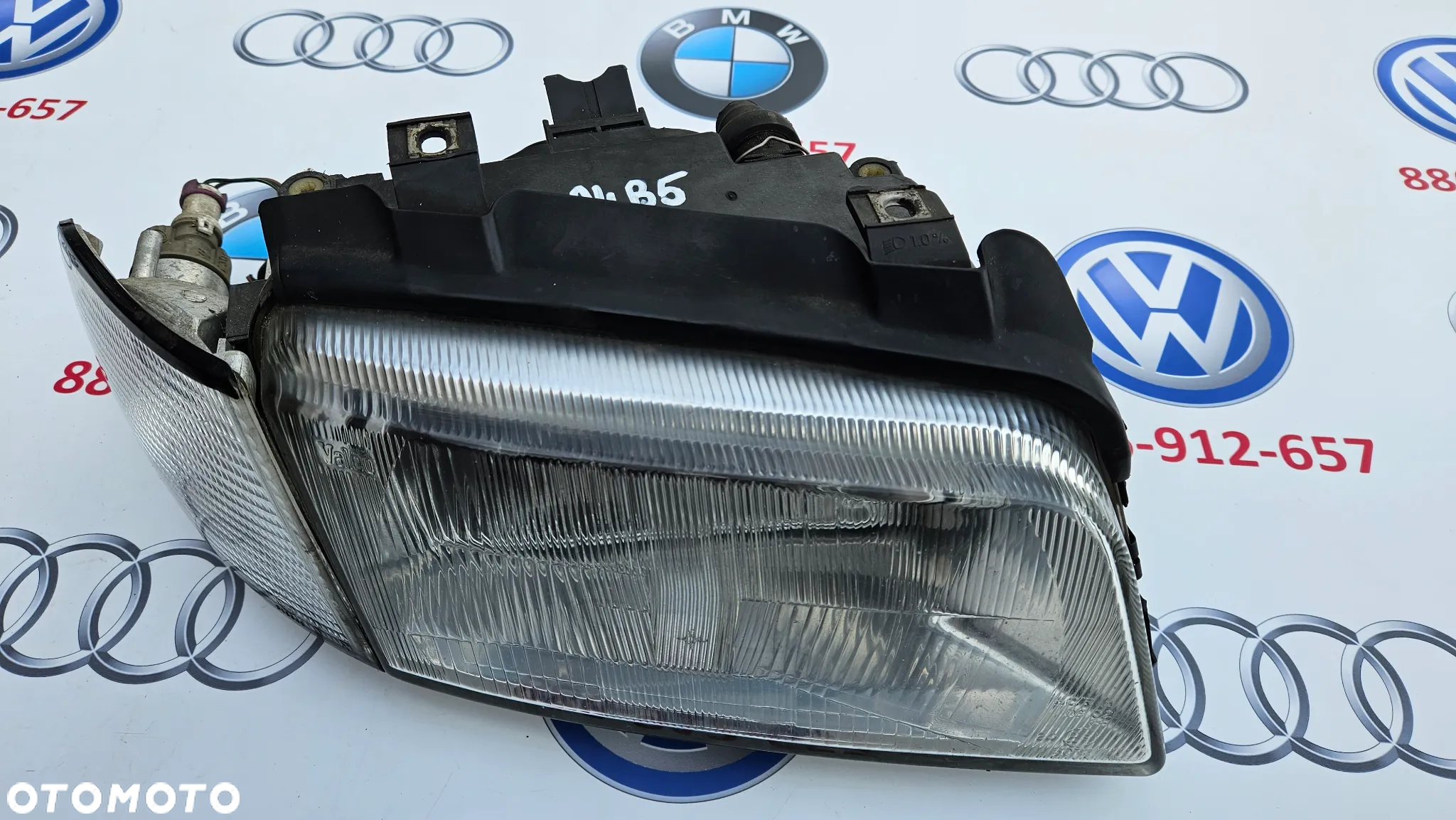 Audi A4 B5 1995- Kompletny reflektor prawy Lampa przednia prawa VALEO 8D0941004A EUROPA - 7