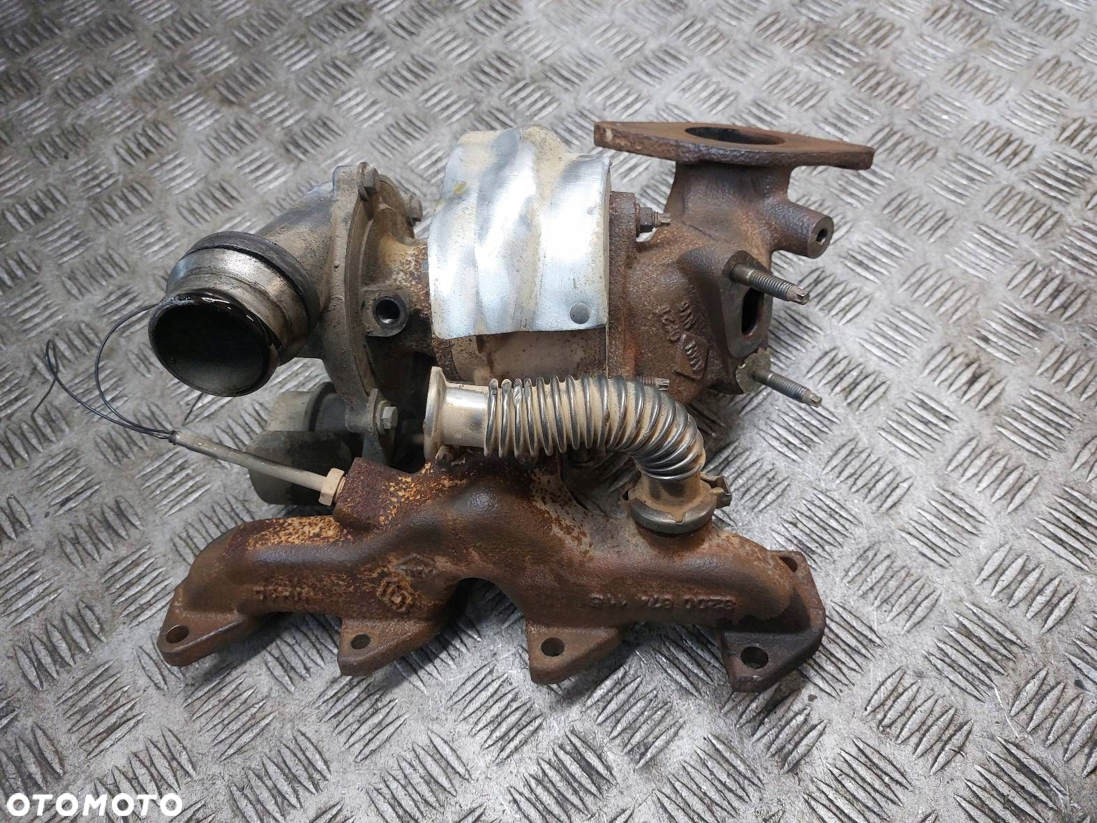 TURBOSPRĘŻARKA TURBINA  RENAULT KANGOO II 841167H 54359700025 - 2