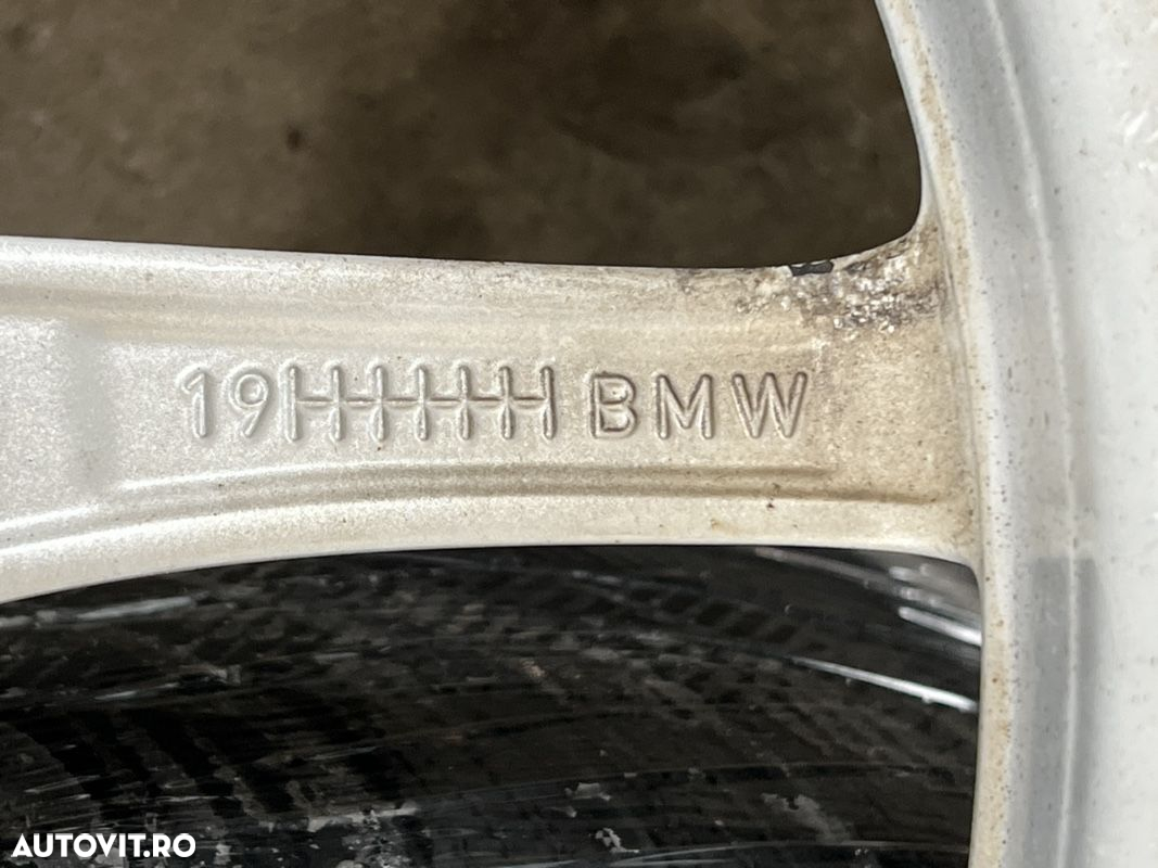 vând set jante originale BMW X3 G01 pe 18” cu anvelope de iarnă cu runflat - 9