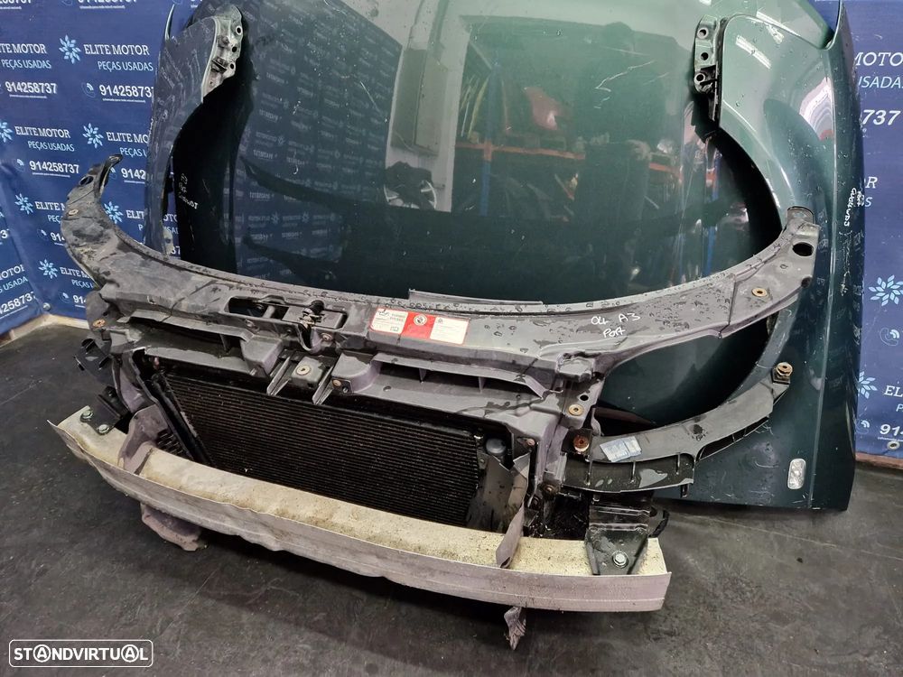 Frente completa usada AUDI A3 8P 2.0 TDI capot parachoques guardalamas oticas radiadores - 6