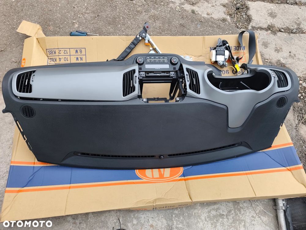 KIA SPORTAGE III 15r KONSOLA PODUSZKI PASY ORYGINAŁ - 5