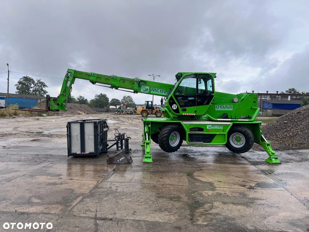 Merlo ROTO 40.18S 3500MTH CERTYFIKAT CE ZESTAW KOSZ WIDŁY PILOT DŹWIG - 2