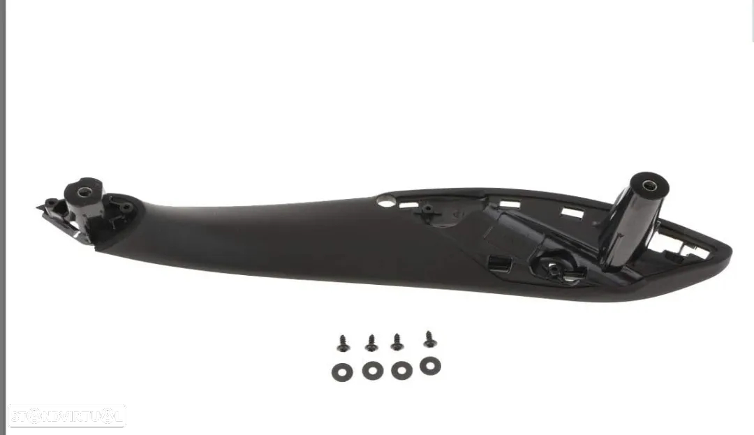 Puxador BMW Serie 3 F30 F31 - Frente Esquerdo Preto - 7