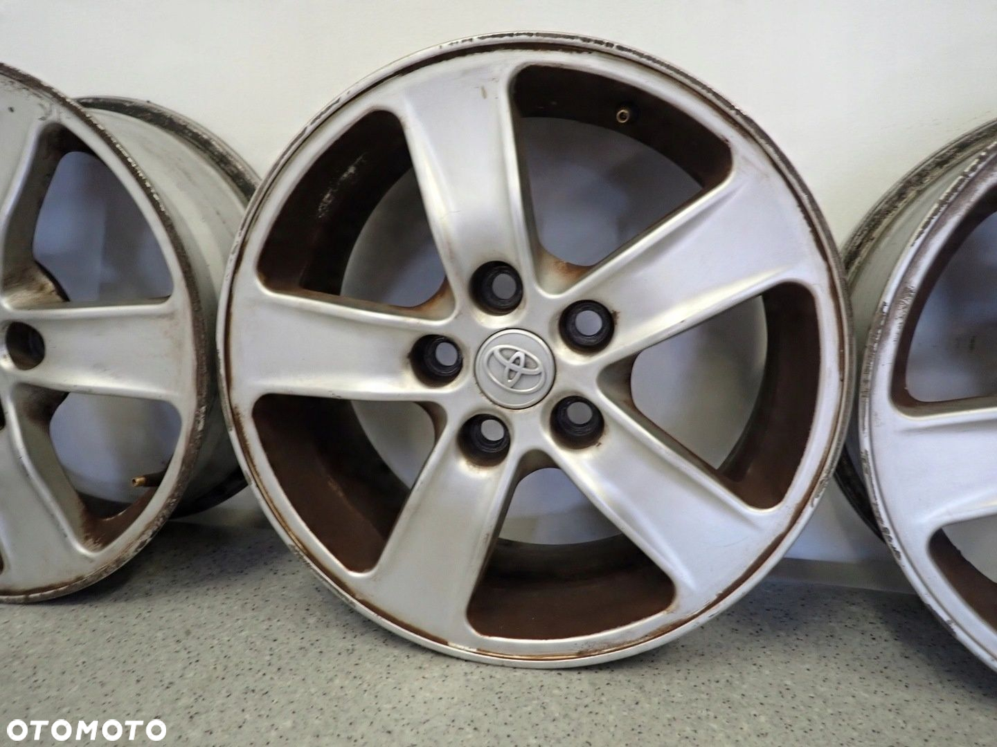 TOYOTA COROLLA VERSO 04-08 FELGI ALUMINIOWE KOMPLET 16"x6.5J 5x114.3 - 7