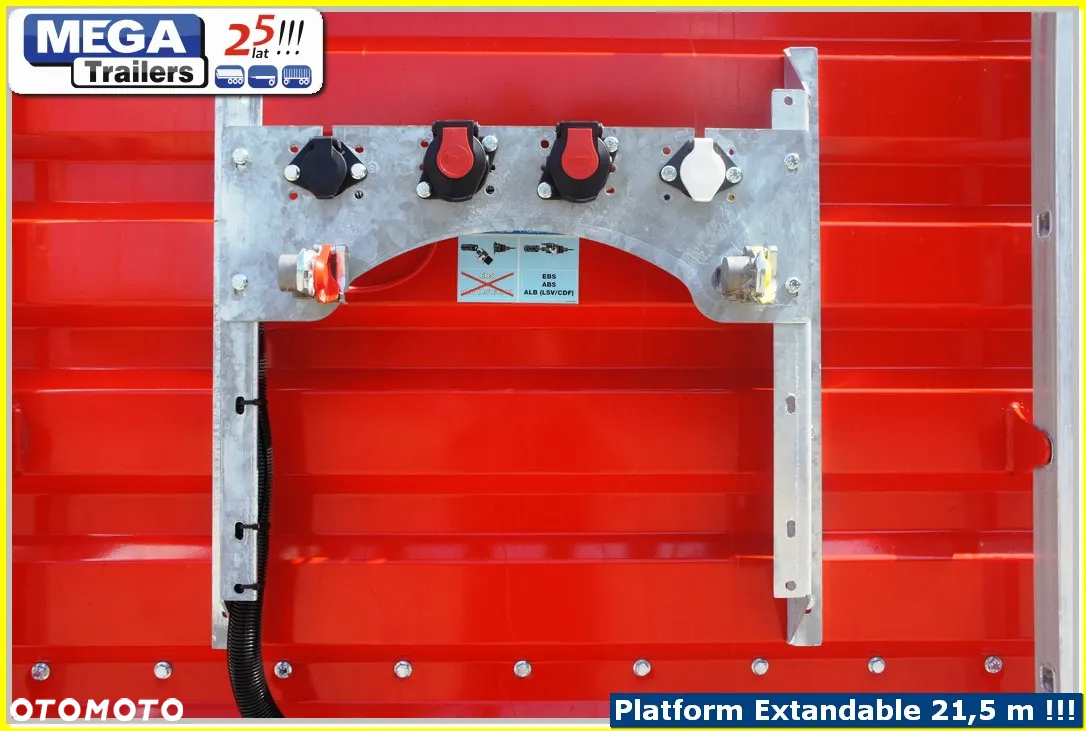 Inny TELEMEGA wysuw 7.50 m, 3 osie, ADR EX3- MEGA Trailers!! - 28