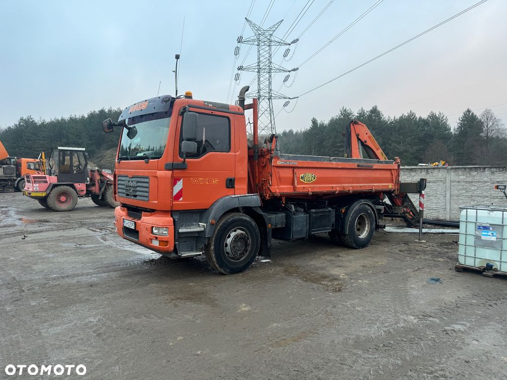 MAN Tgm 18.330 Meiller Palfinger Hds Doczepiany ! - 2