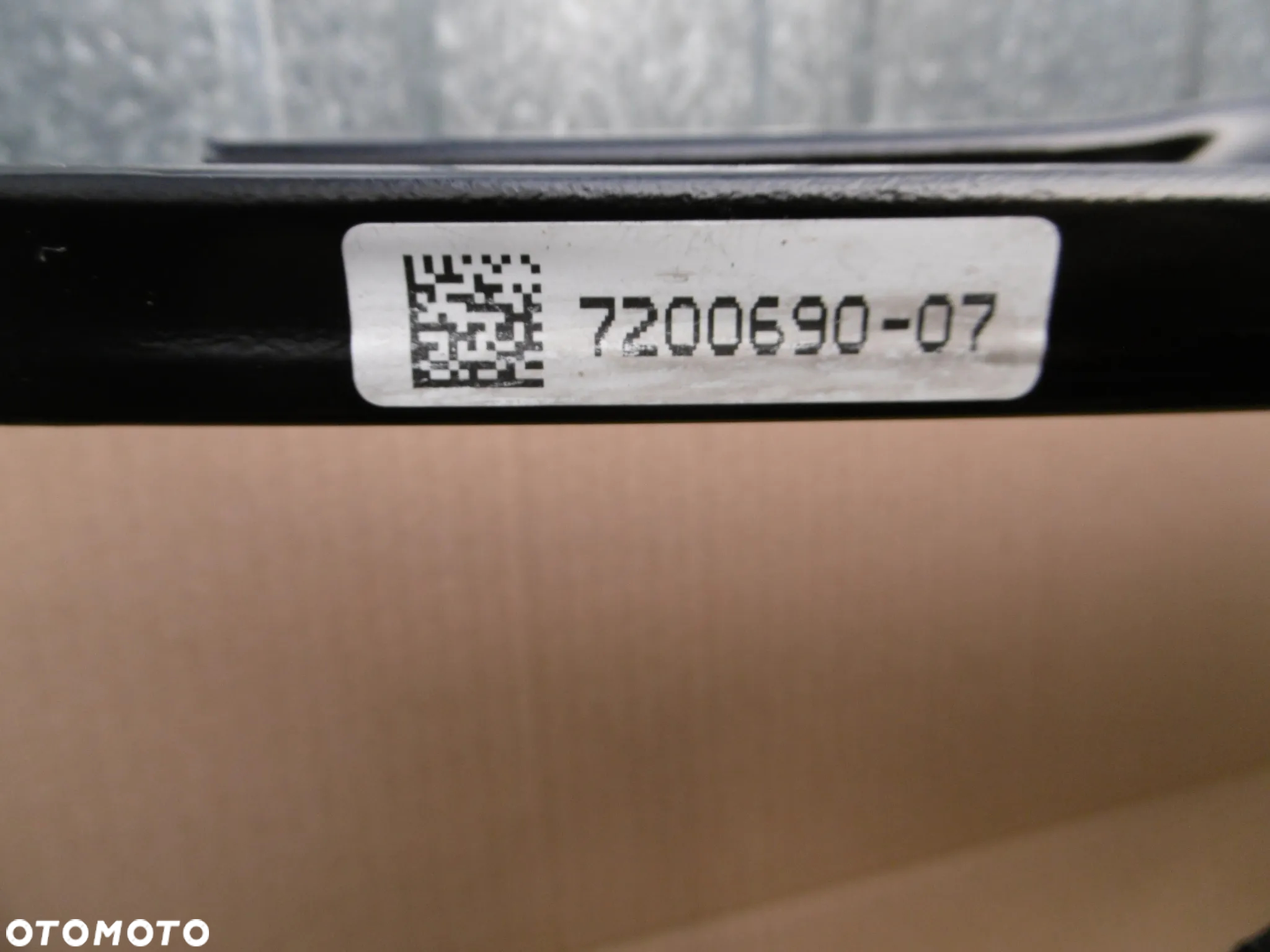 Pas przedni wzmocnienie czołowe belka zderzaka okular absorber bmw f10 f11 - 3