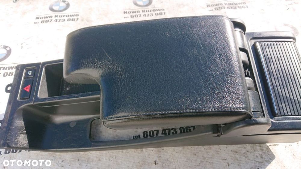 BMW E46 Sedan Kombi Podłokietnik Skóra Tunel Środkowy Komplet - 2