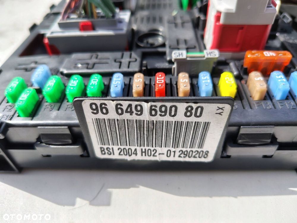KOMPUTER SILNIKA ZESTAW 9664981980 PEUGEOT 307 CC 2.0 16V - 4