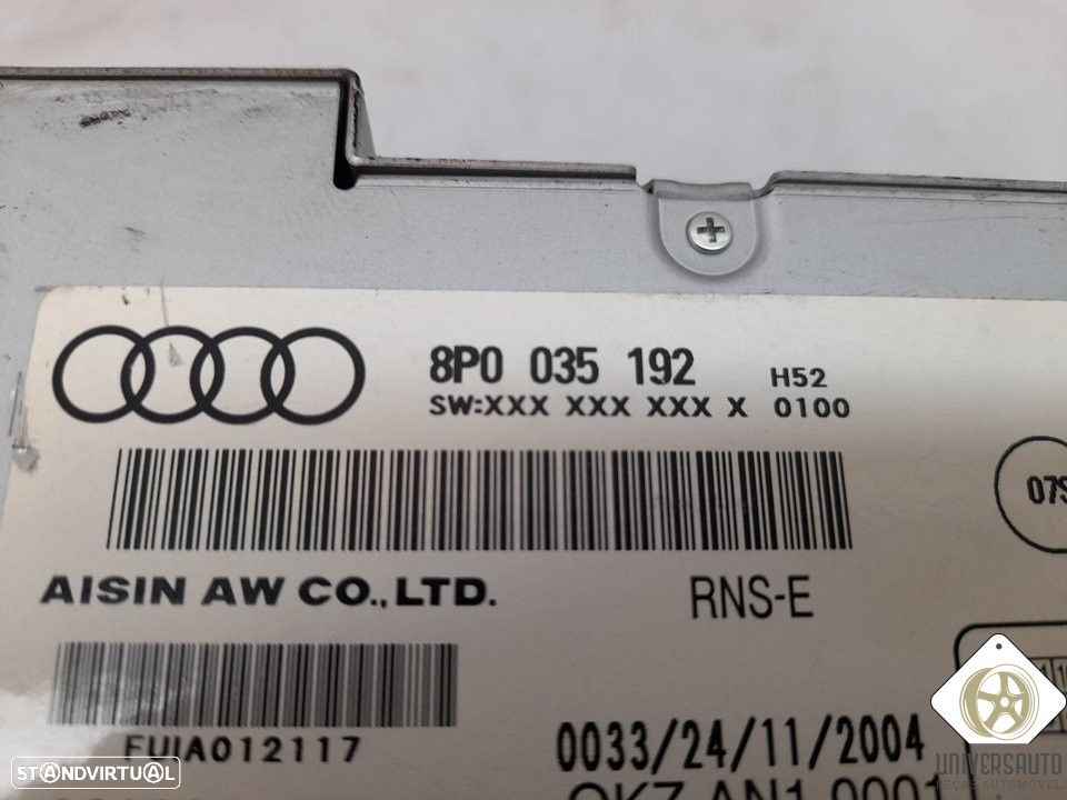 SISTEMA NAVEGAÇÃO GPS AUDI A3 SPORTBACK 2005 - 2