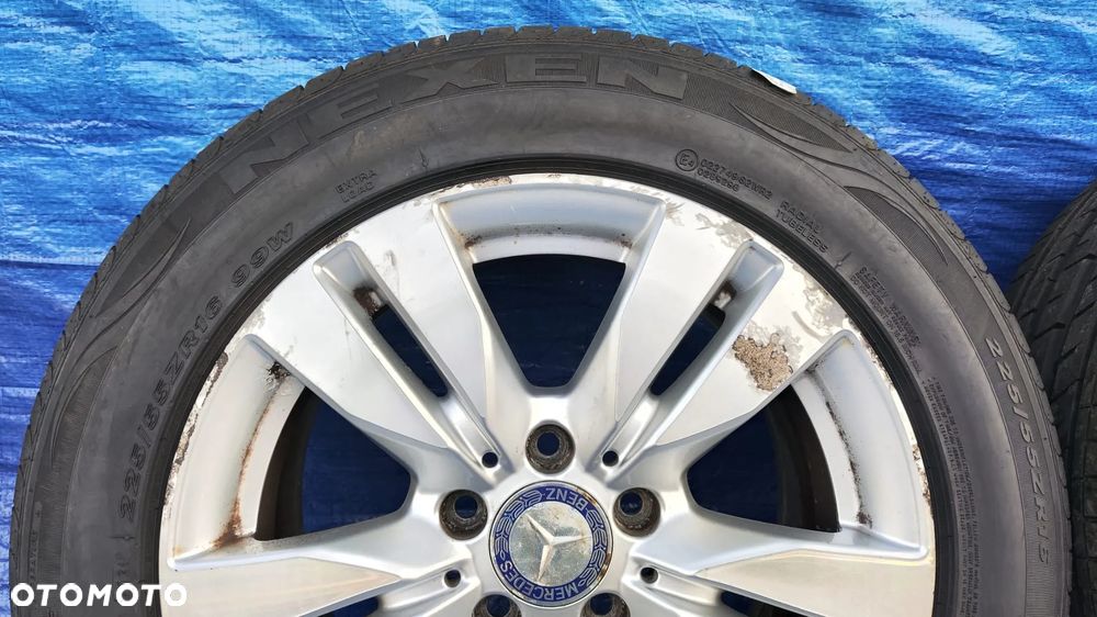 KOŁA FELGI ALUMINIOWE ALUFELGI 8Jx16 ET46 A2124010202 OPONY LETNIE NEXEN NFERA SU1 225/55R16 225 55 16 MERCEDES W212 W207 - 5