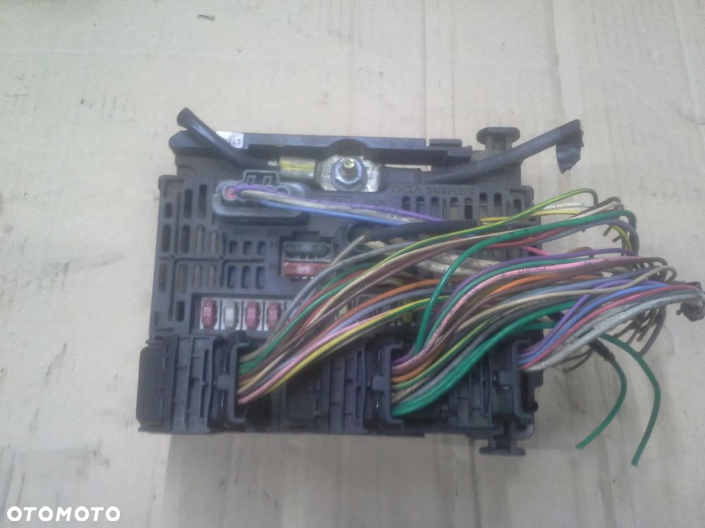 Citroen C4 1.6 HDi zestaw startowy komputer 0281011966 BSI BSM stacyjka klucze - 5