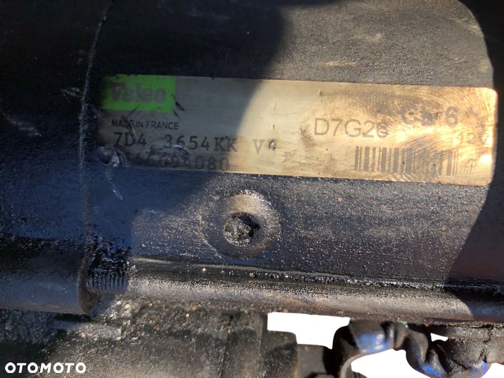 Rozrusznik 12V D7G26 Citroen C4 Peugeot 307 1.6 HDI 966694080 - Gwarancja Wysyłka Montaż - 3