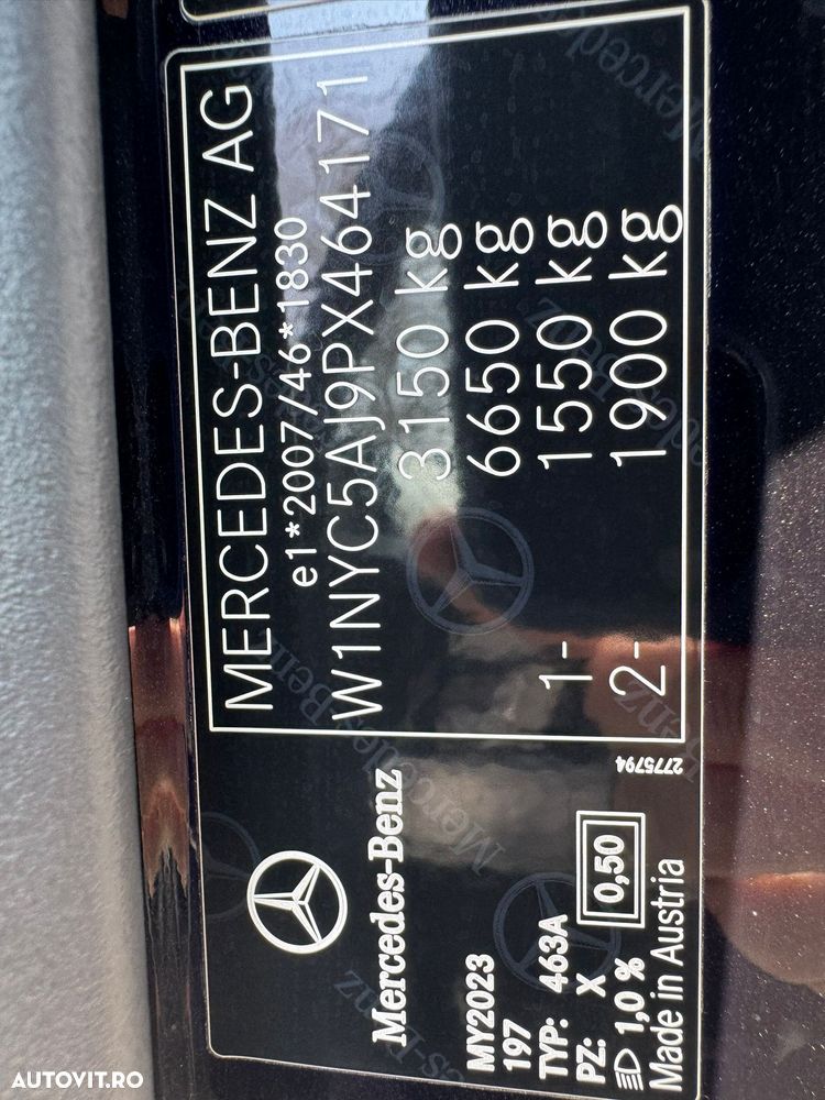 Mercedes-Benz G 400 d SW Long STRONGER THAN TIME Edition - 11