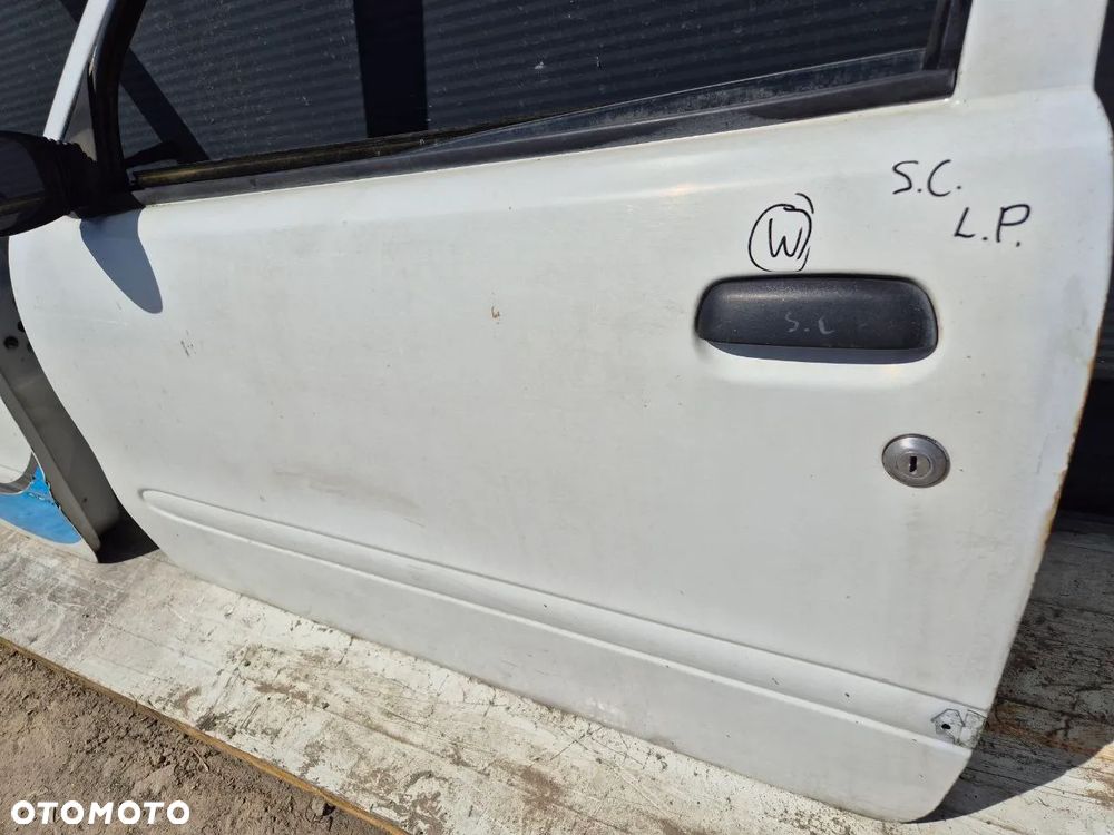 KAROSERIA DRZWI FIAT SEICENTO ROSSO BAROCCO 124B - 8