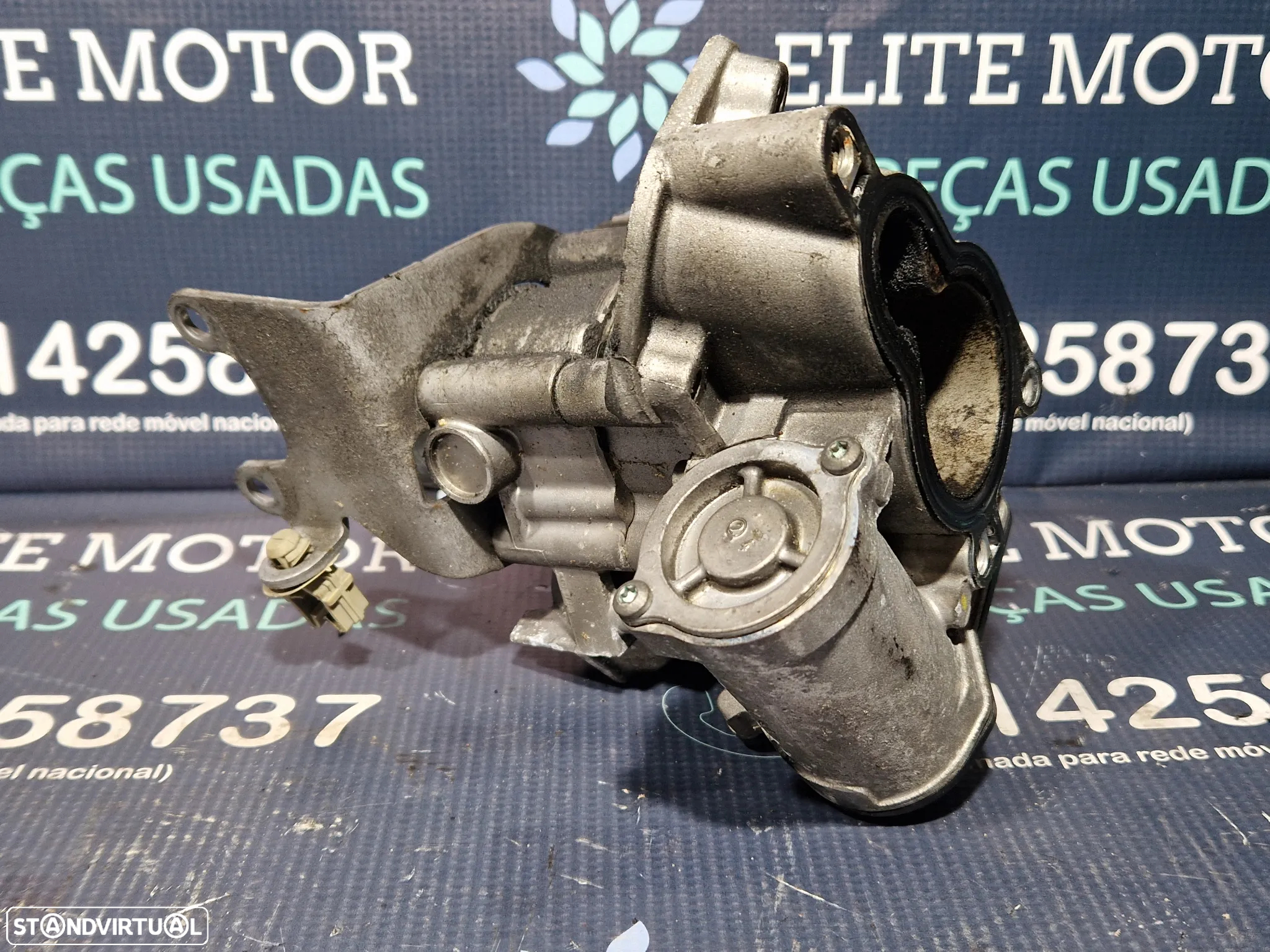 Borboleta de admissão EGR usada RENAULT LAGUNA NISSAN QASHQAI 2.0 DCI 150CV M9R740 H8200330812 - 8200693739 - 4