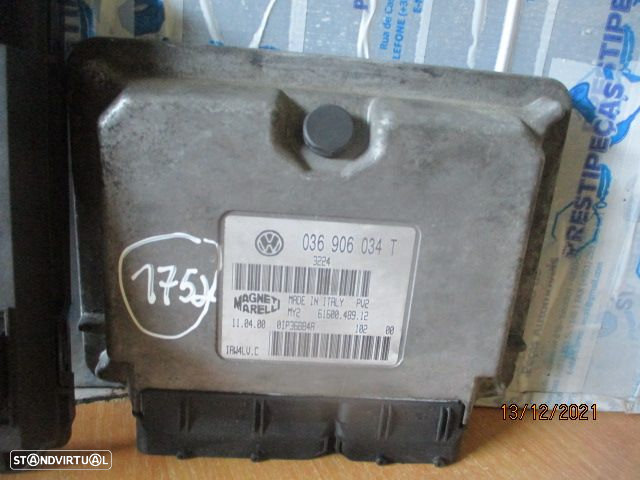 Centralina 036906034T 6Q1937049 SKODA FABIA 2000 1.4I MAGNETI MARELLI - 3