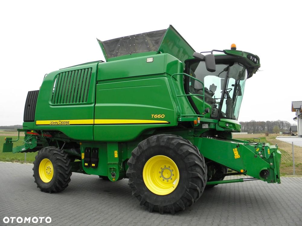 John Deere T660 2014 Rok, heder 7,6 m, Nie Malowany, Stan Bardzo Dobry - 4