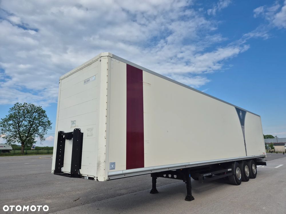 Kögel IGŁA INPOST DPD DHL ! ROLETA z Niemiec JAK NOWA / SAF PODNOSZONA OŚ / z Niemiec / TOP STAN 2015/  KOFFER KONTENER IZOTERMA ISO ISOKOFER ISOTERM GRUBY GRUBA AMAZON - 16