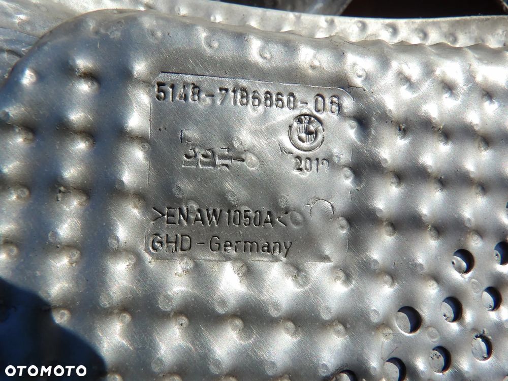 BMW - F12 - OSŁONA TERMICZNA PODWOZIA - 7186860 - 2