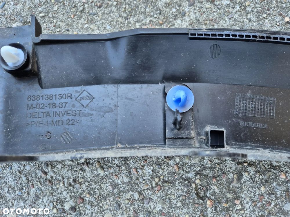 Dacia Sandero III Stepway Logan Jogger 21- listwa nakładka błotnik przedni lewy - 3