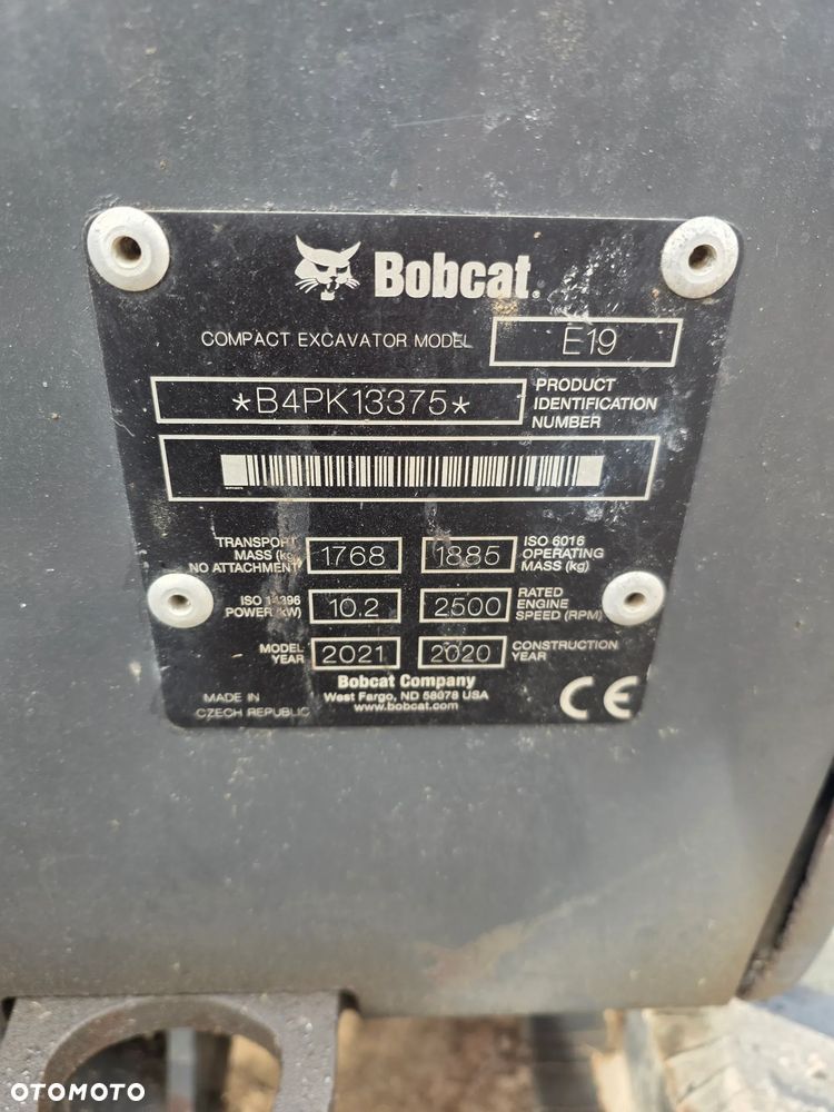 Bobcat E19 - 13