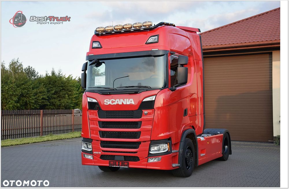 Scania S450 / FULL LED / KLIMA POST. / RETARDER / ZBIORNIKI  1400 L /  VIRTUAL COCPIT - 2