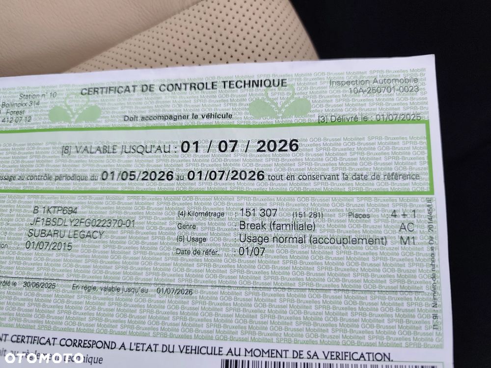 Subaru Outback 2.0D Exclusive Lineartronic - 36