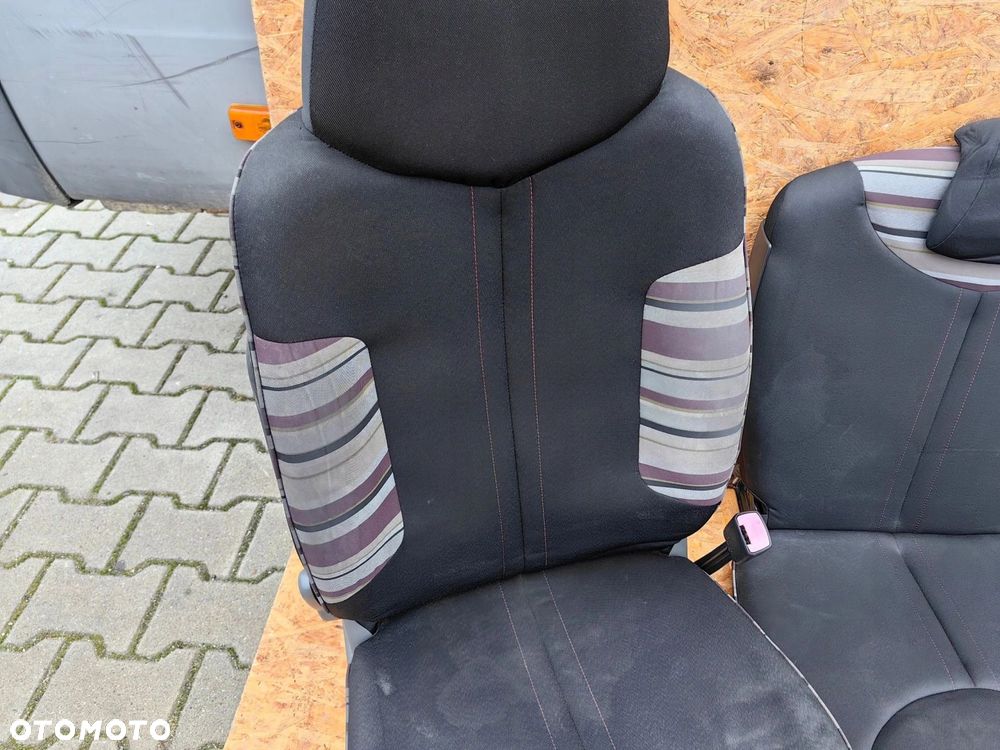 Fotele kanapa komplet TOYOTA AYGO I PEUGEOT 107 CITROEN C1 - 8