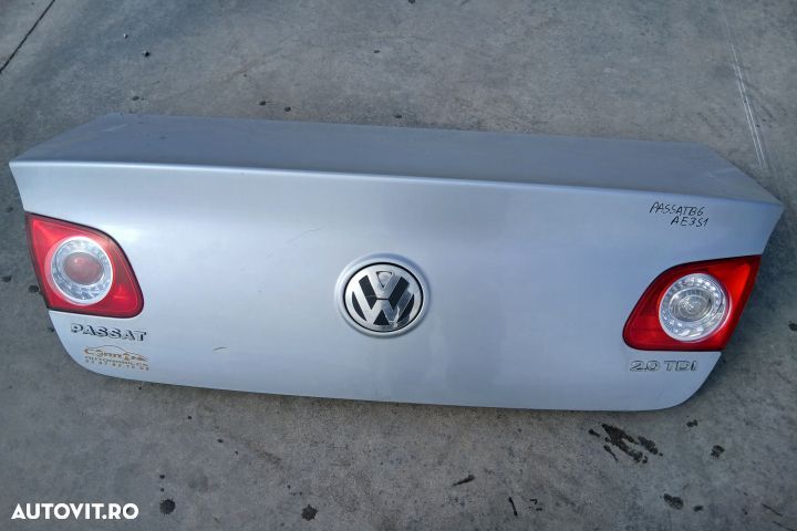 Capota portbagaj Volkswagen VW Passat B6 [2005 - 2010] Sedan 4-usi 1. - 1