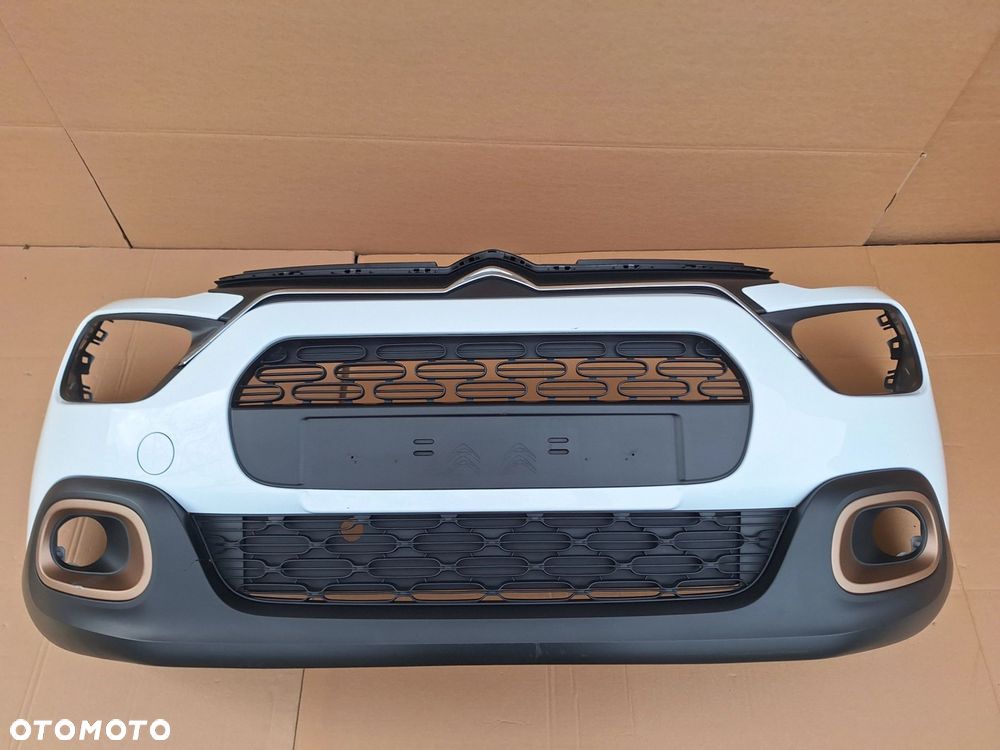 CITROEN C3 III LIFT 20-24 KOLOR: EWP BLANC BANQUISE ZDERZAK PRZÓD PRZEDNI ORYG 9835941177 WYSYŁKA 24H - 6