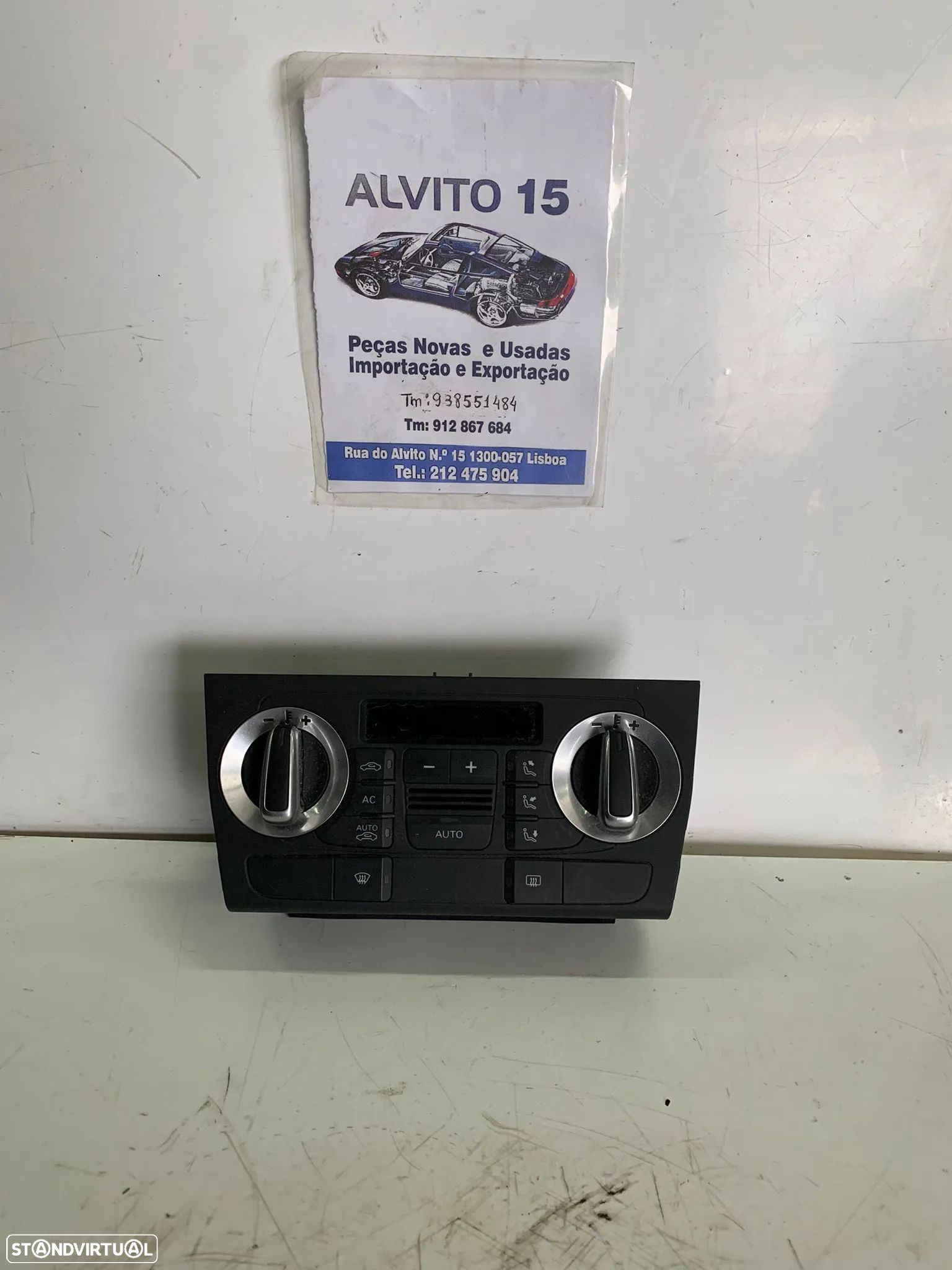 Painel de Climatização Dual Zone Audi A3 - 1