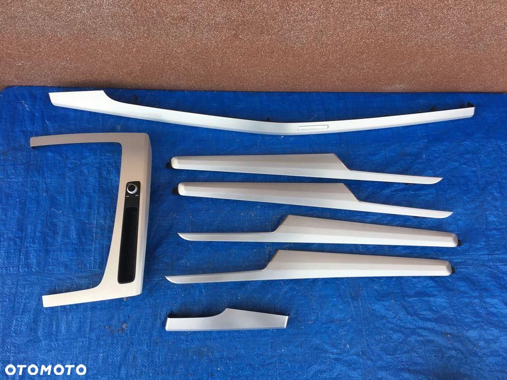 Audi Q5 80A LIFT S-Line Dekory Dekor Listwy Ozdobne Konsoli Drzwi Alu - 2