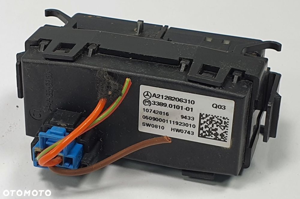 PRZYCISK PRZEŁĄCZNIK SKRZYNI CS MERCEDES W212 A2128206310 - 2