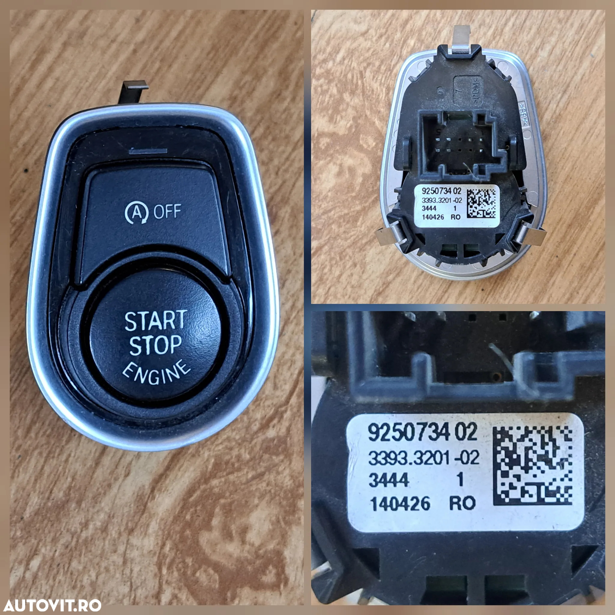Nara ornament capota grile laterale buton start / stop cablaj PDC senzor impact senzor pdc bmw F10 F11 F15 F16 E90 E91 - 6