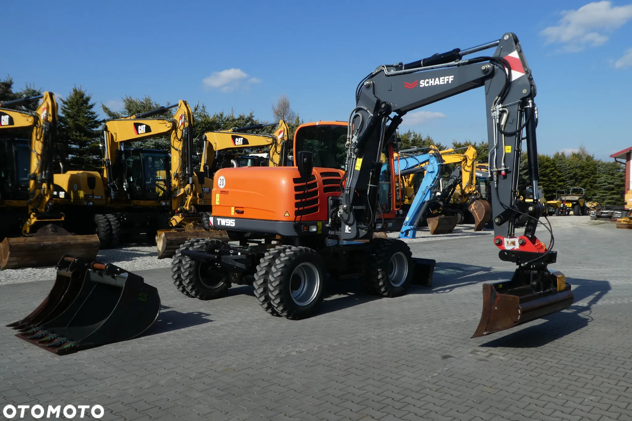 Schaeff TW 95 Z NIEMIEC TRZY ŁYZKI 2200 MTG - 34