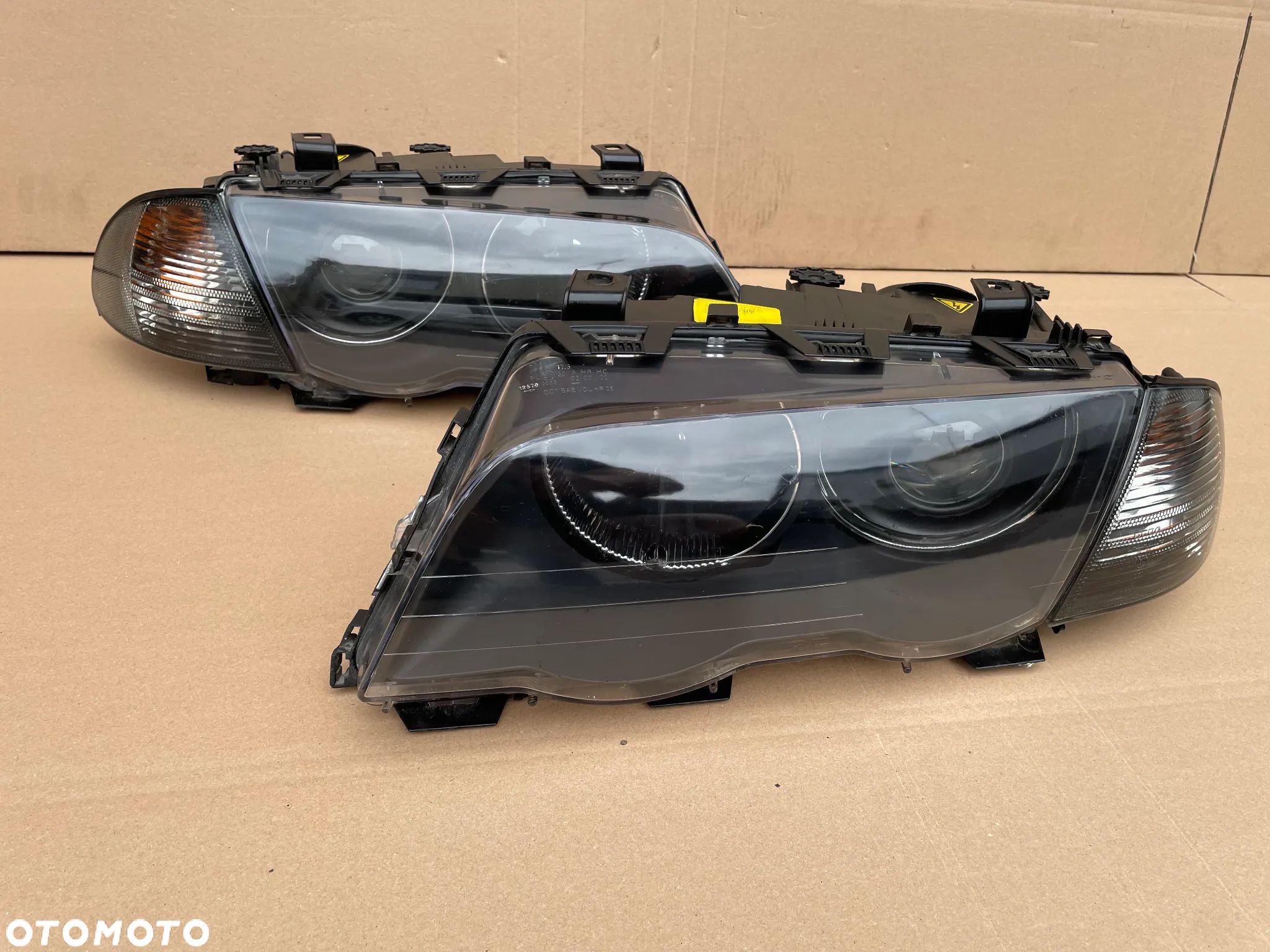 bmw e46 sedan kombi lampy przednie xenon europa krzyże okazja ! sprawne gwarancja - 1