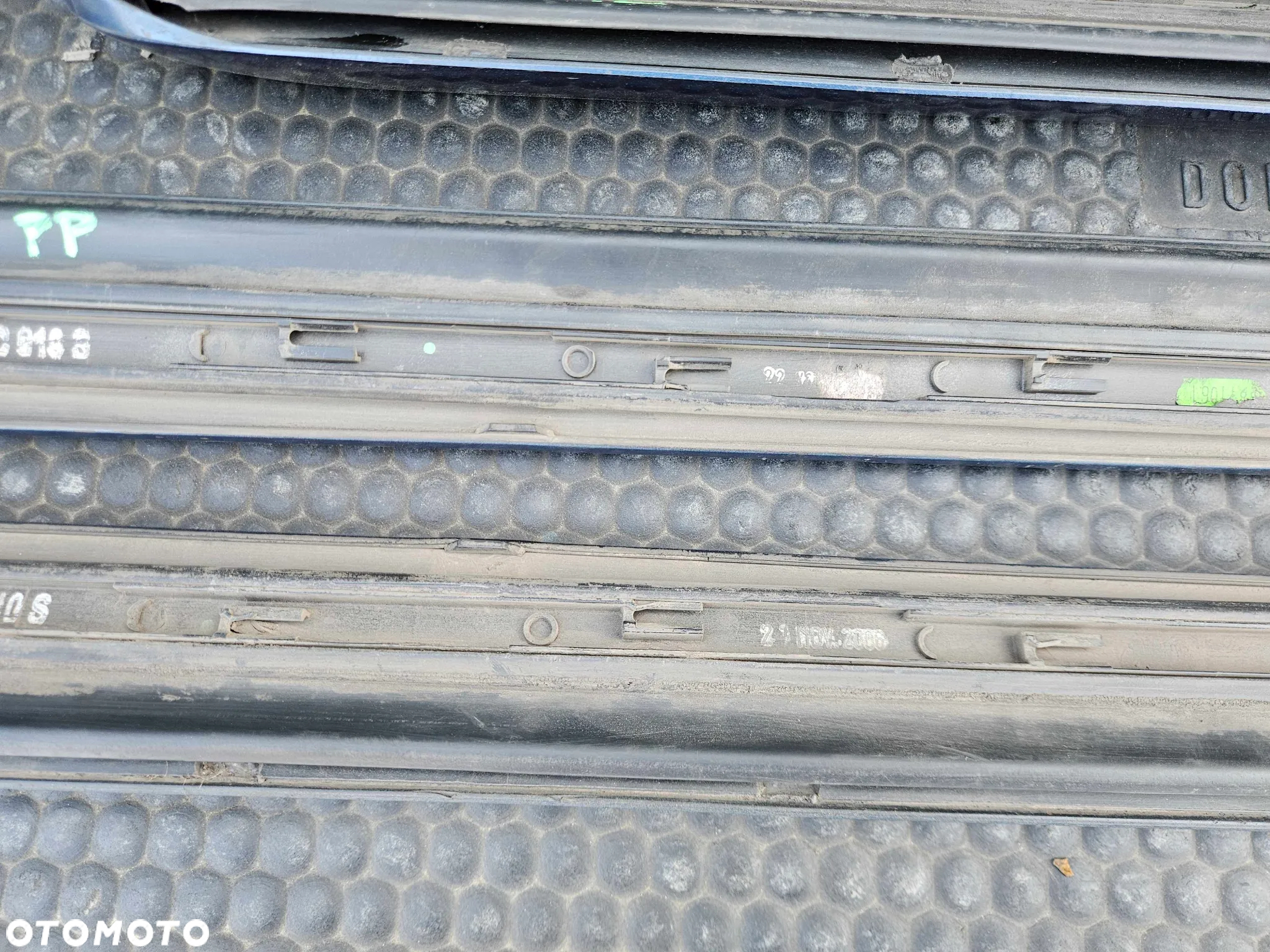 Listwa Listwy Drzwi S-Line Dolne Niebieskie Komplet Audi A4 B6 B7 Oryginalne - 27