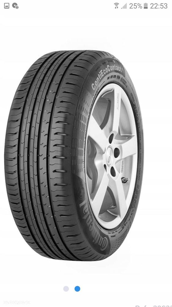 OPONA CONTINENTAL CONTIECOCONTAC 5 195/55/16 91 V - 1