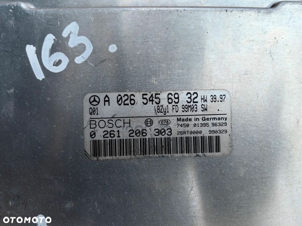 Komputer sterownik silnika Mercedes m113 4.3 V8 279KM 0265456932 - 2