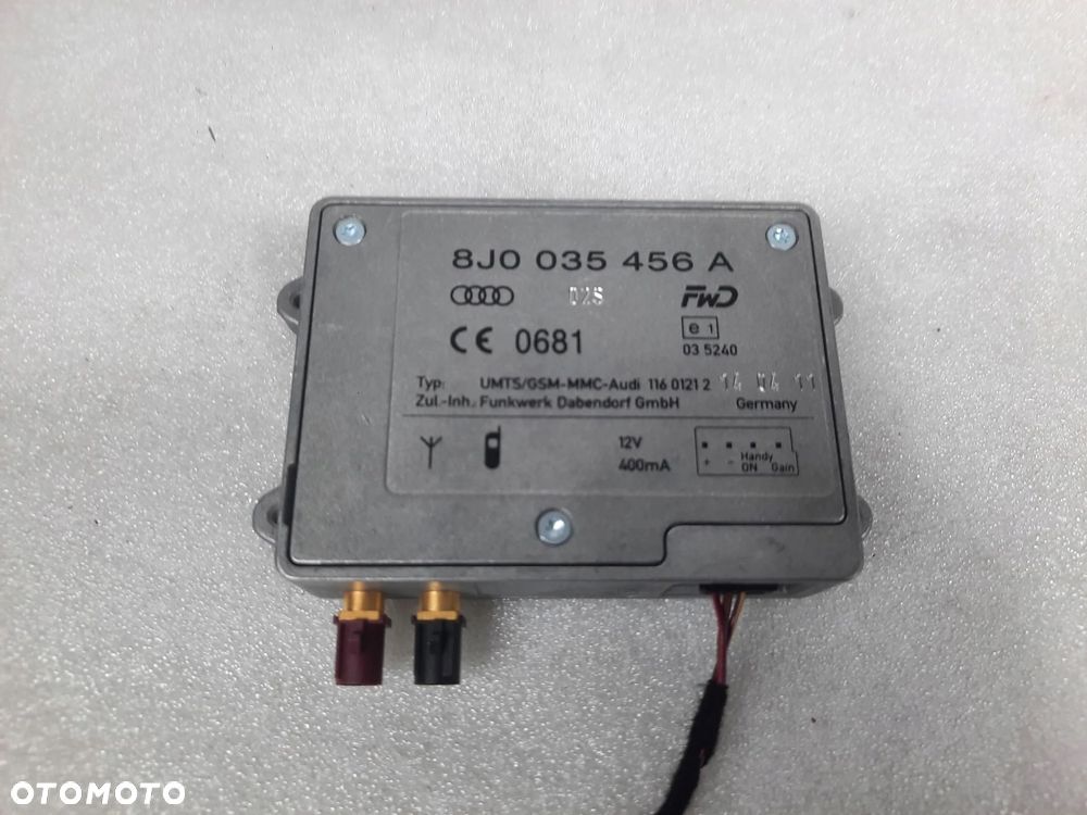 MODUŁ WZMACNIACZ ANTENY AUDI A4 B8 A5 8T - 1