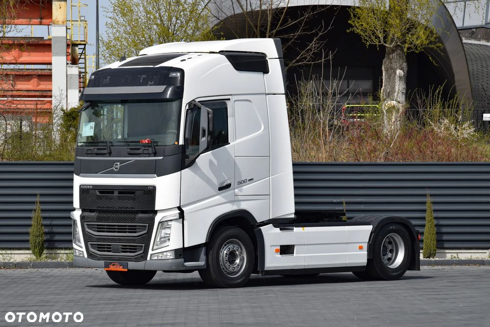 Volvo FH500 / EURO 6 / KLIMATYZACJA POSTOJOWA / ACC / LEDY / 2 ZBIORNIKI / FULL SPILERY / SERWISOWANY / SPROWADZONY - 1