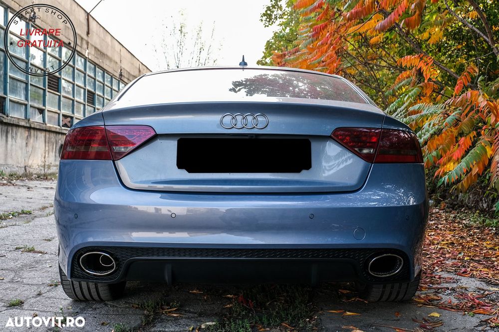 Rear Bumper for Audi A5 S5 8T (2007-2013) 8T Facelift (2013-up) Sportback RS5 Desi- livrare gratuita - 12