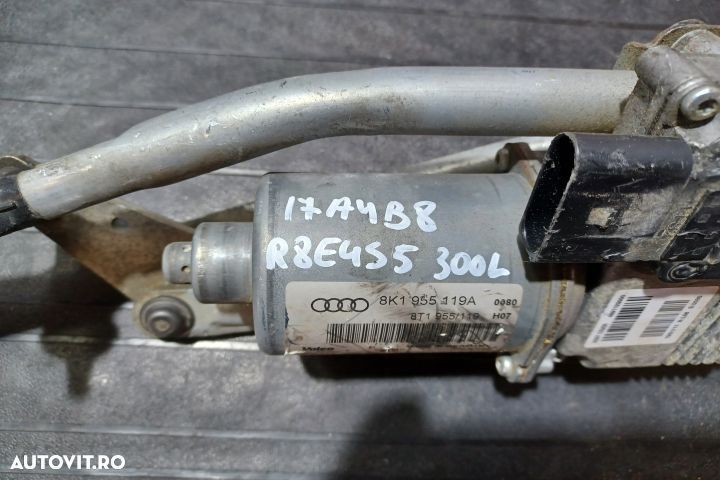 Ansamblu stergatoare parbriz volan pe stanga 8K1955119A 8K1955119A Au - 2