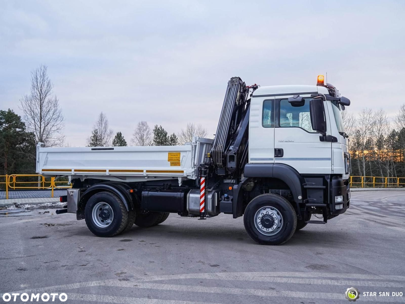 MAN TGS 18.360 4x4 HIAB 144 E-4 HDS Żuraw Wywrotka - 12