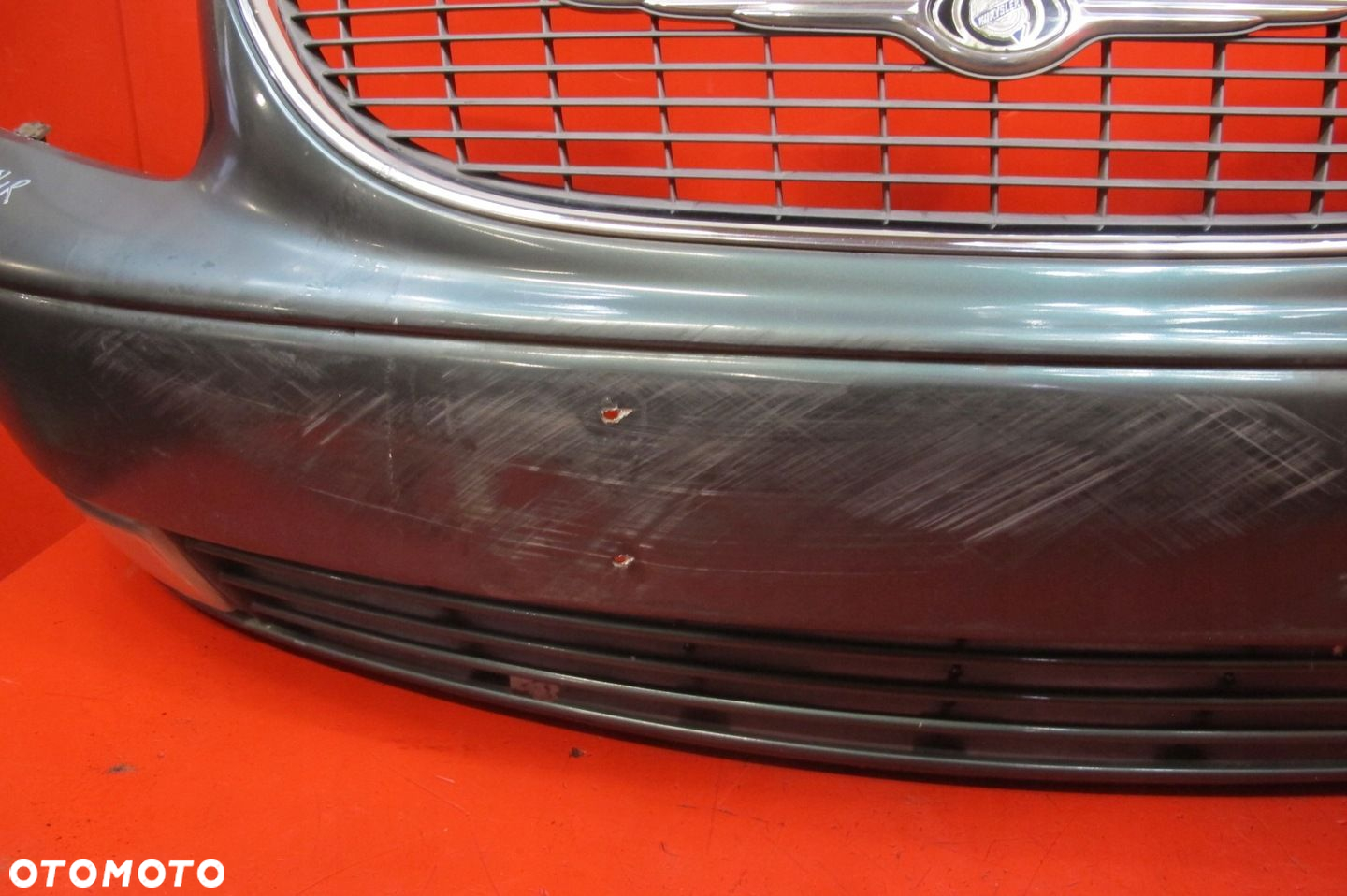 CHRYSLER VOYAGER RG 4 IV GRIL KRATKA HALOGENY ZDERZAK PRZÓD ATRAPA GRILL - 5